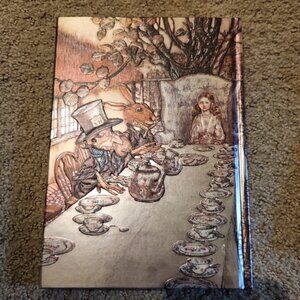 Vintage Alice Tea Party Journal. Hard back. New